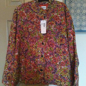 Multi Circle Eyelet Jacket